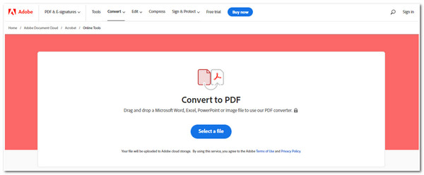 Adobe 온라인 PDF 변환기
