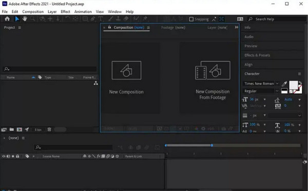 After Effects Add Video