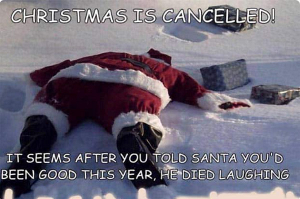 Christmas is Cancelled Christmas Memes