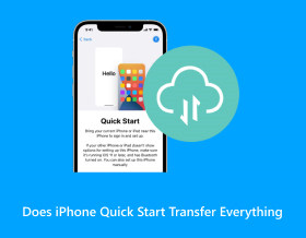Does iPhone Quick Start Transfer Everything