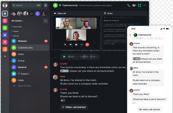 Element Discord-alternatieven