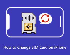 Kuinka vaihtaa SIM-kortti iPhonessa