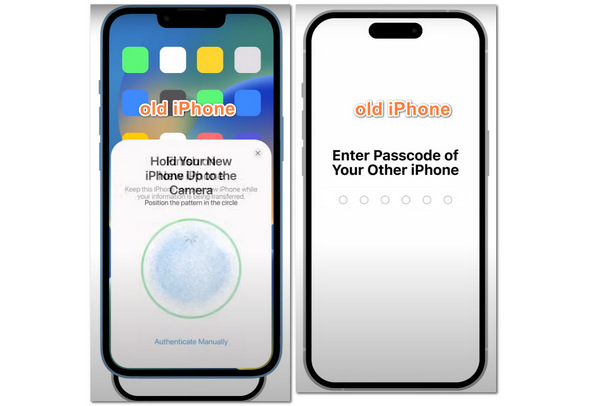 iPhone รุ่นเก่ากว่าการเริ่มต้นอย่างรวดเร็วแบบใหม่