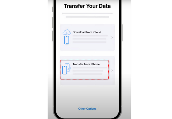 Transfer from iPhone Quick Start