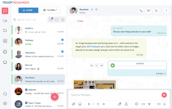 Troop Messenger Discord-alternatieven