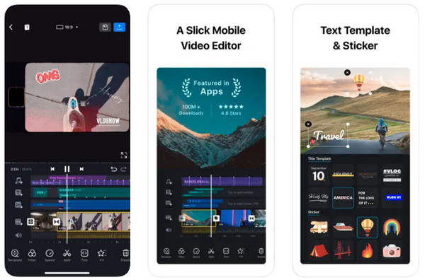 אפליקציית VN Video Editor כמו CapCut