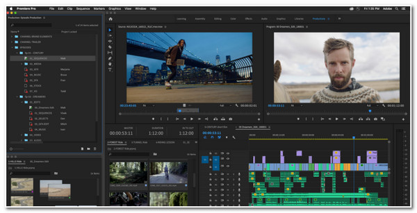 Adoben epälineaarinen videoeditori