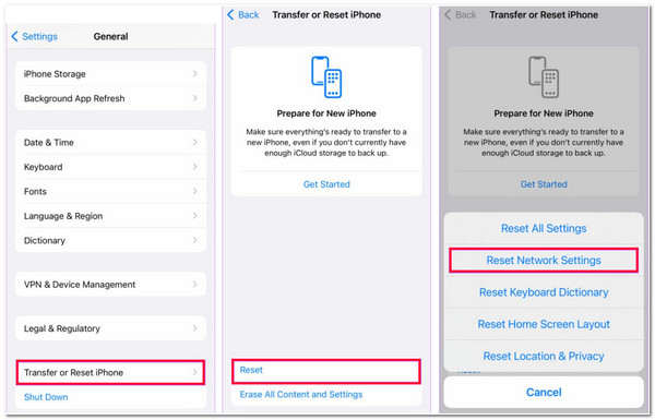 Reset Network Settings