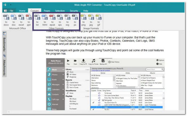 Sudut Lebar PDF ke Word