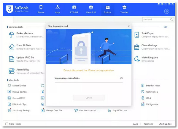 3UTools Skipping Process