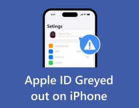 Apple ID Greyed Out on iPhone