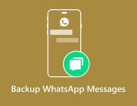 Varmuuskopioi WhatsApp-viestit
