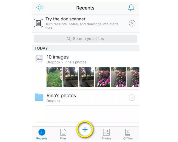 Dropbox Tambah Foto