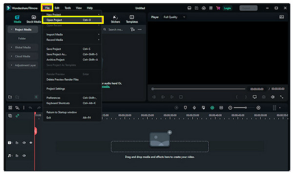 Filmora 오픈 프로젝트