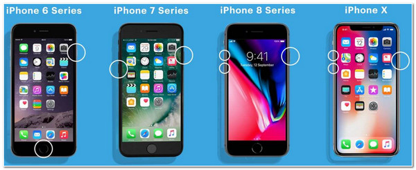 Vynutit restart iPhone