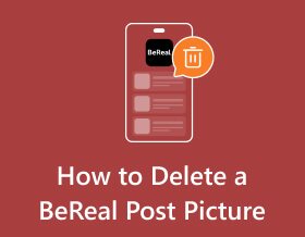 How to Delete a BeReal Post Picture