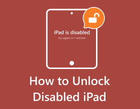 How to Unlock Disabled iPad