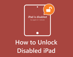 Kuinka avata käytöstä poistettu iPad