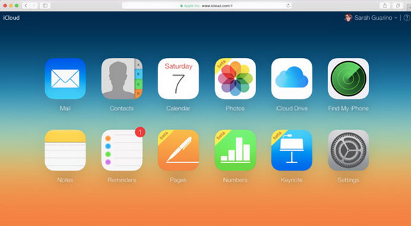 iCloud Siirrä tiedosto iPadista Maciin