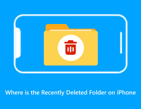 Where is the Recently Deleted Folder on iPhone