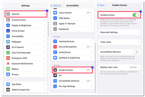 Enable Guided Access