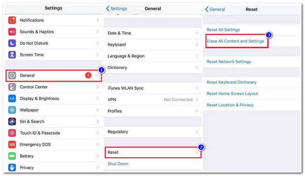 Erase All Content Settings New iPhone