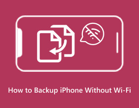 How to Backup iPhone without Wi-Fi