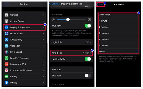 Keep iPhone Turn Through Auto Lock Settings