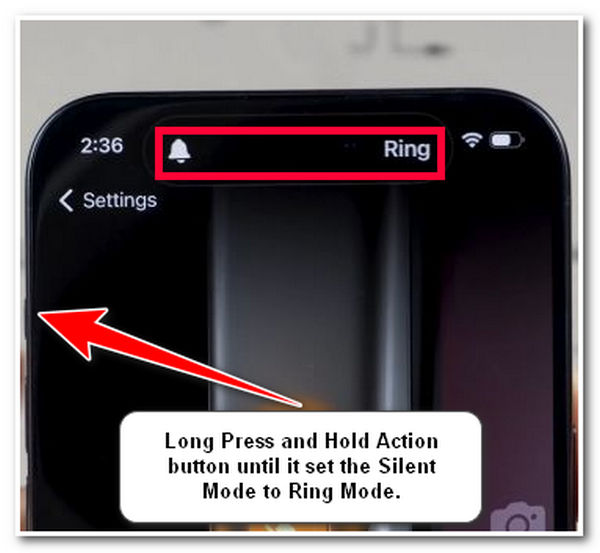 Ring Mode Action Button