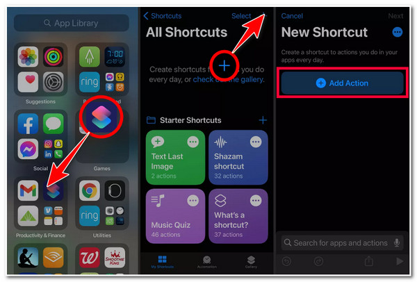 Access Shortcuts