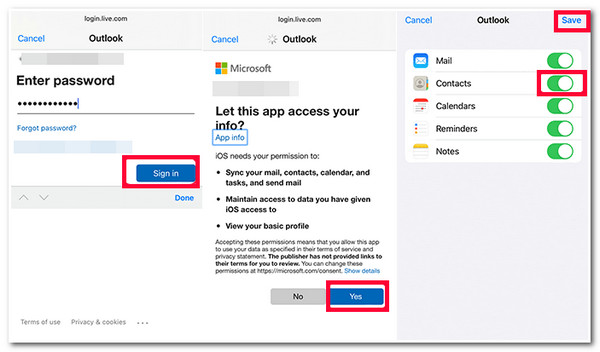Enable Access to Contacts