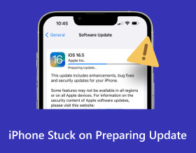 iPhone Stuck on Preparing Update