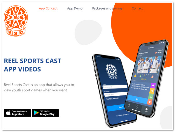 Reel Sports Interface