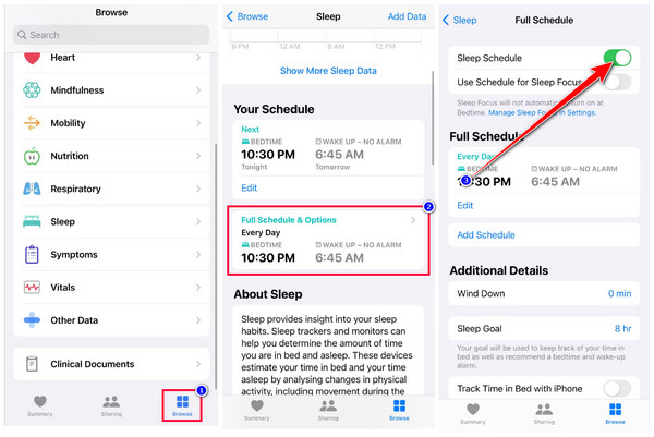 Sammuta Sleep Mode Health App