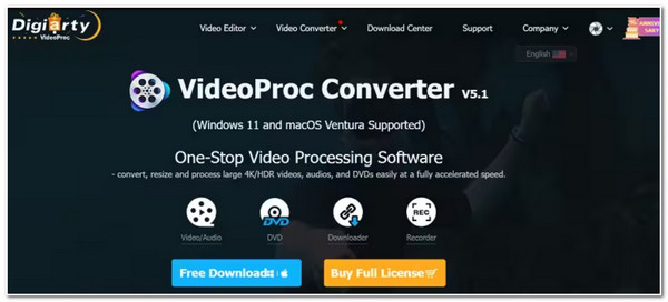 Videoproc Interface