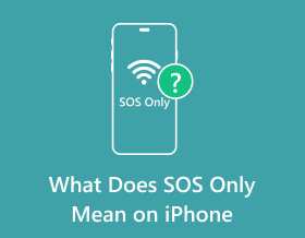 What Does SOS Only Mean in iPhone