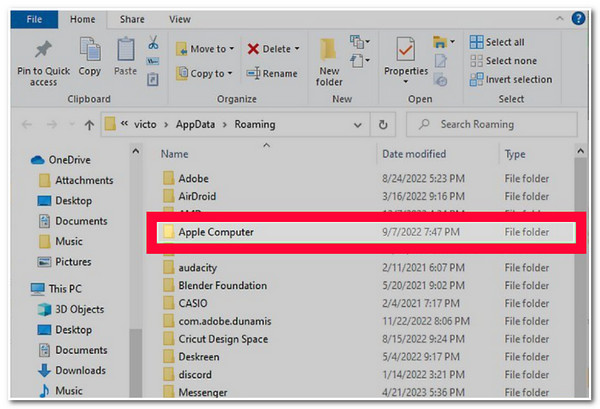 Få tilgang til AppComputer MobileSync Backup
