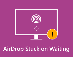 AirDrop juuttunut odottamaan