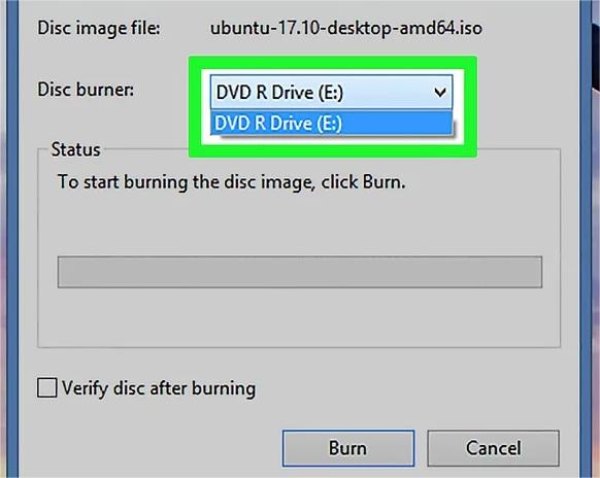 Vypálit ISO na DVD Win