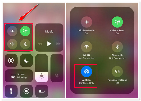 Airdrop auf dem iPhone aktivieren