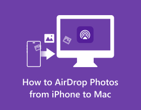 Airdrop-valokuvien siirtäminen iPhonesta Maciin