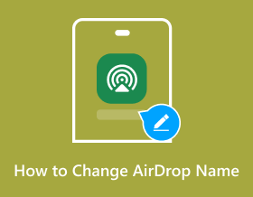 How to Change Airdrop Name