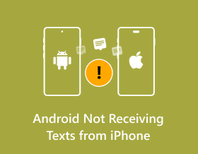 Android ei vastaanota tekstejä iPhonesta