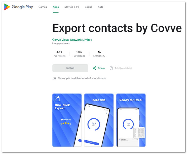 Covve-käyttöliittymä