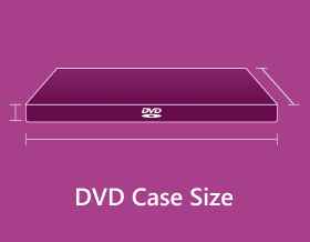 DVD-kotelon koko