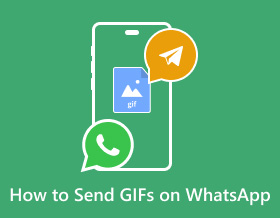 Kuinka lähettää gifiä Whatsappissa