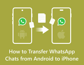 Kuinka siirtää Whatsapp-chatit Androidista iPhoneen