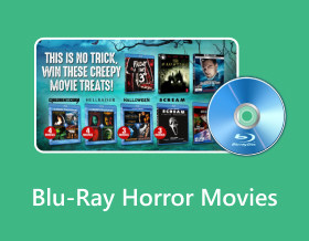 Blu Ray -kauhuelokuvat
