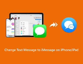 Endre tekstmelding til bildemelding på Iphone Ipad