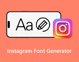 Instagram Generátor písem
